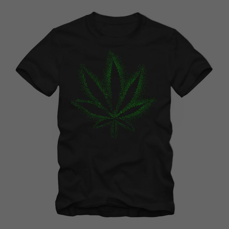 Green Power of Cannabis Leaf t shirt design, cannabis t shirt design, canabis t shirt, smoker t shirt, stoner t-shirt design for sale