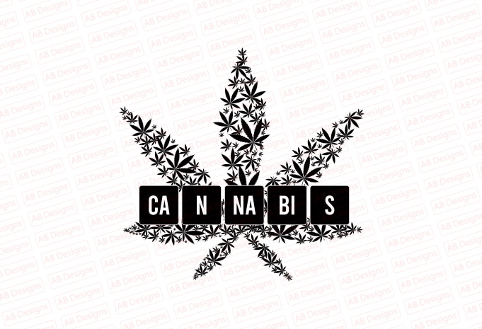 Cannabis Periodic T-Shirt Design