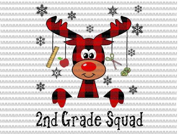 2nd grade squad svg, christmas reindeer flannel teacher 2020 svg, reindeer christmas 2020 svg, funny reindeer christmas svg, reindeer svg