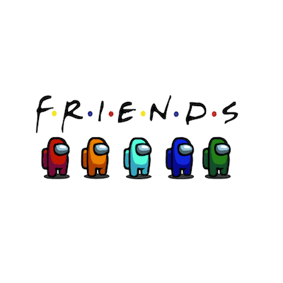 Friends among us – amongus design svg – ai – eps – png – jpg