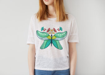 Beautiful Butterfly design t shirt for sale