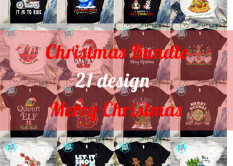Christmas Bundle PNG, Elf PNG, Merry Christmas PNG, Pizza Tree PNG, Cat PNG, Santa Claus PNG, Digital Download t shirt vector file