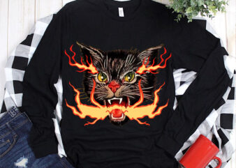 Rage of mad Cats t shirt design template vector, Rage of mad Cat PNG, Cat Png, Cat black vector, Angry cat Png, Cat Vector, Angry cat vector, Cat