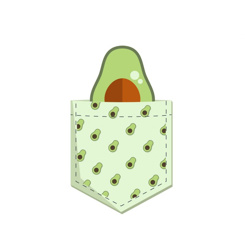 Porcket Avocado Design – SVG-AI-EPS-PNG-JPG