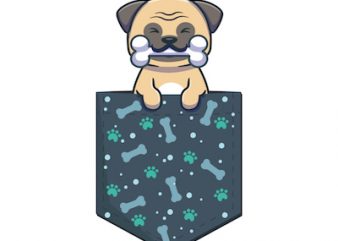 pocket dog design-SVG-AI-EPS-PNG-JPG