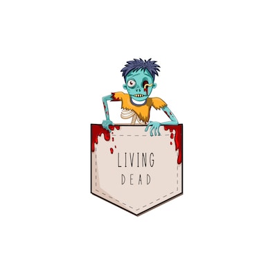 Zombie pocket design zombie pocket – svg – ai – eps – png – jpg