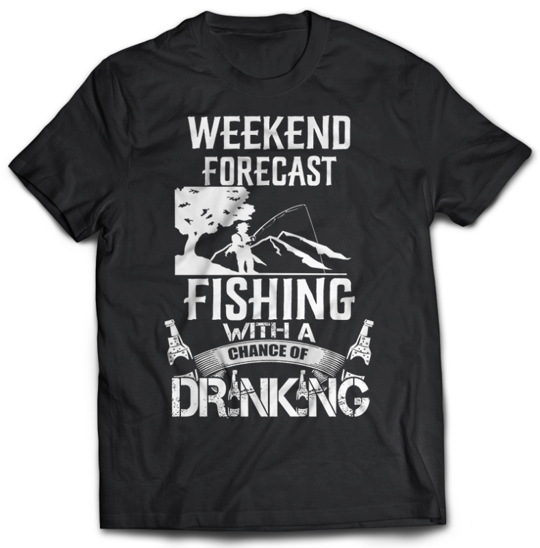 t-shirt vector 125 gamer and fishing Bundles UPDATE