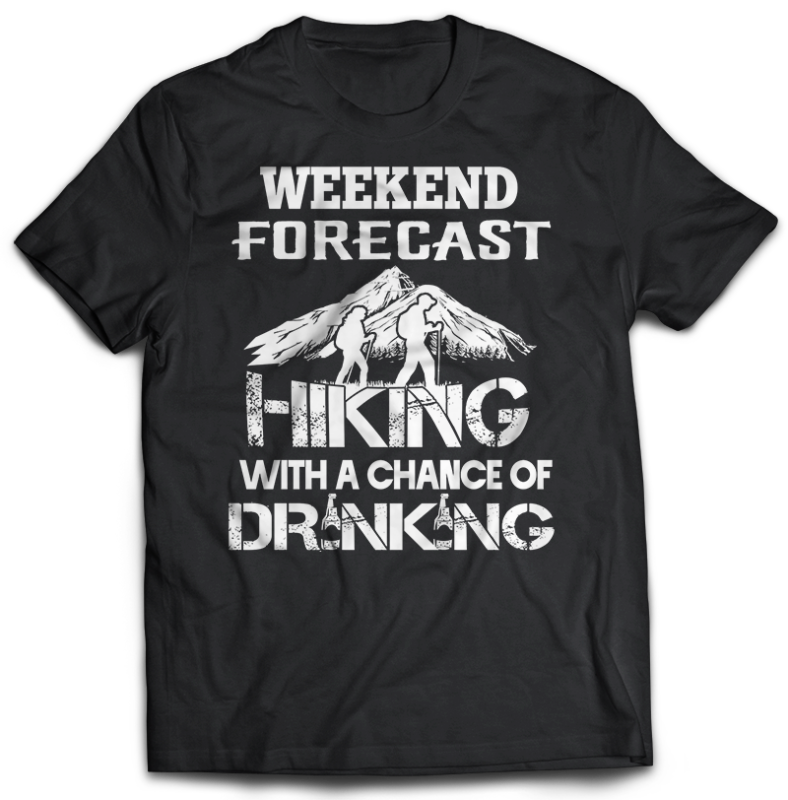 t-shirt vector 74 HIKING Tshirt designs Bundles png transparent and psd file Editable