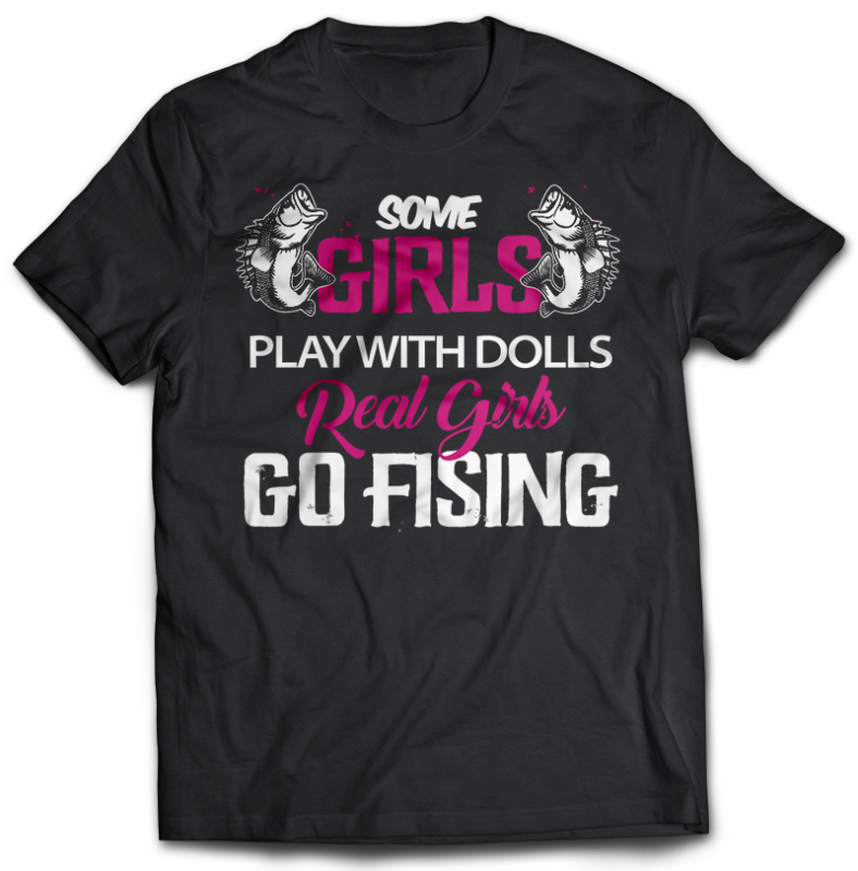t-shirt vector 125 gamer and fishing Bundles UPDATE