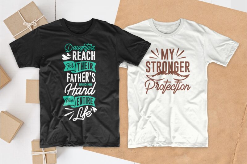 t-shirt vector Dad T-shirt designs quotes bundle, Father's day quotes, Typography t-shirt design, Dad quotes bundle svg, dad svg, Inspiring quotes t-shirt design pack collection for commercial use, EPS SVG PNG PSD