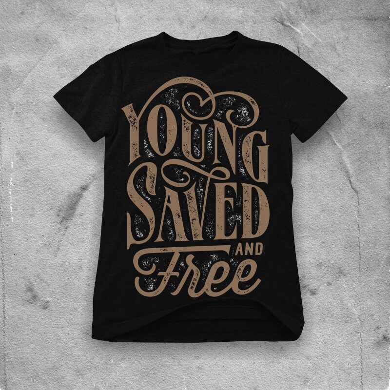 TYPOGRAPHY T-SHIRT DESIGNS BUNDLE PART 12