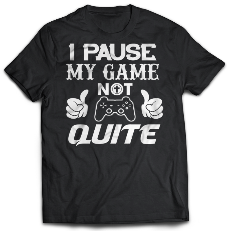 t-shirt vector 125 gamer and fishing Bundles UPDATE