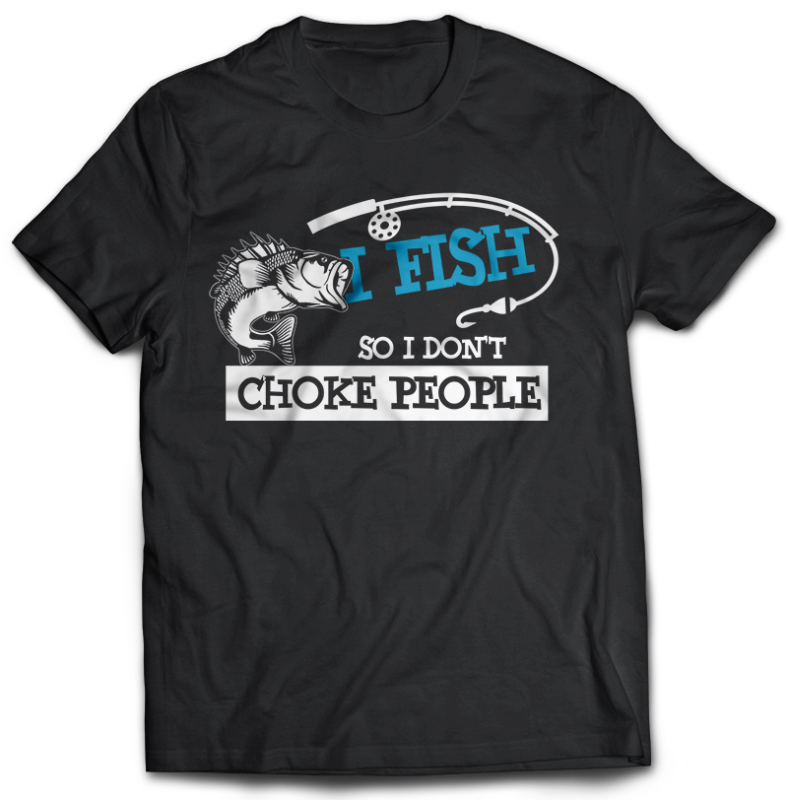 117 Fishing FISH Bundle tshirt design completed with psd file editable text and layer