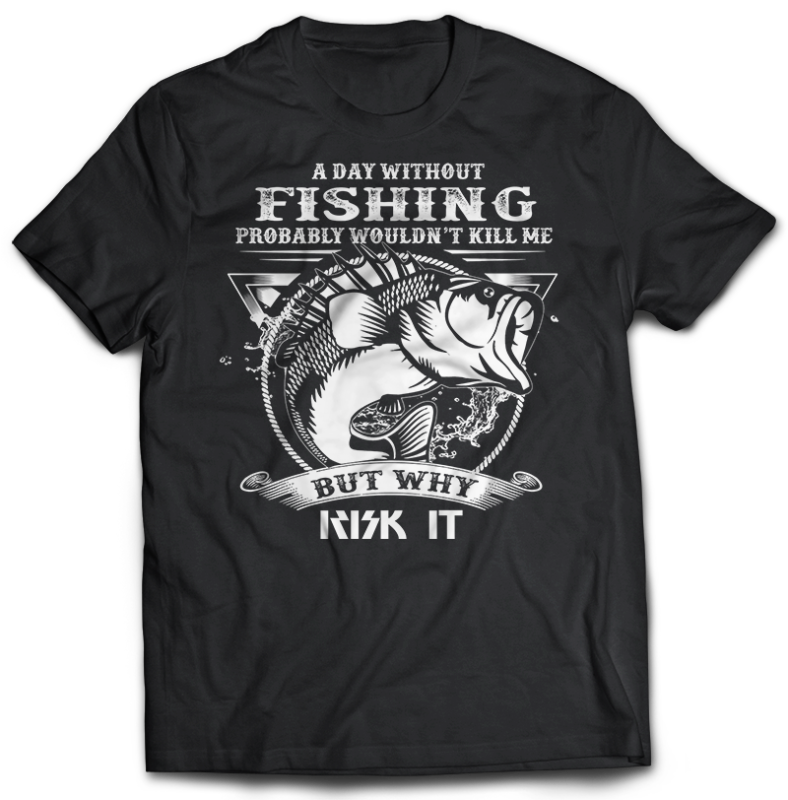 117 Fishing FISH Bundle tshirt design completed with psd file editable text and layer