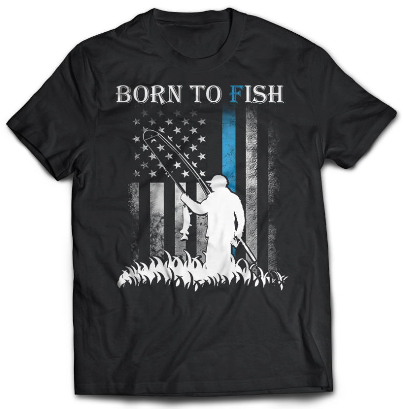 t-shirt vector 125 gamer and fishing Bundles UPDATE