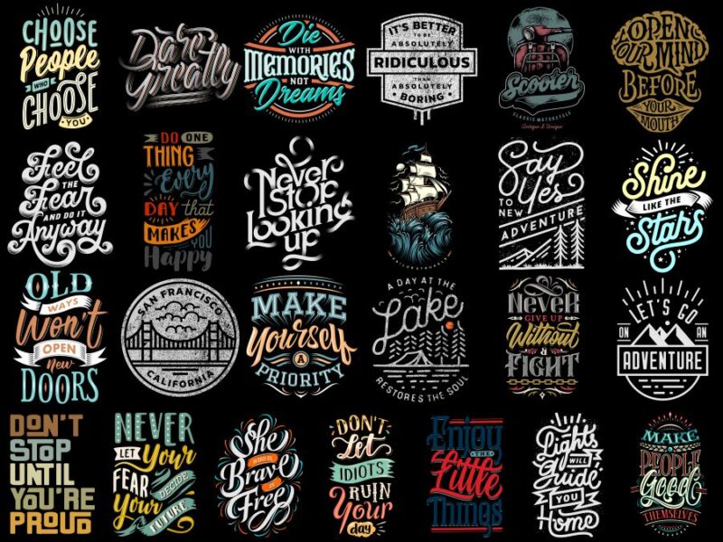 50 T-SHIRT DESIGNS BUNDLE Part 2