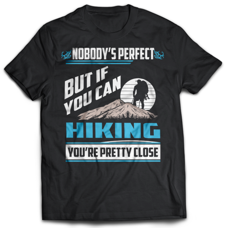 t-shirt vector 74 HIKING Tshirt designs Bundles png transparent and psd file Editable
