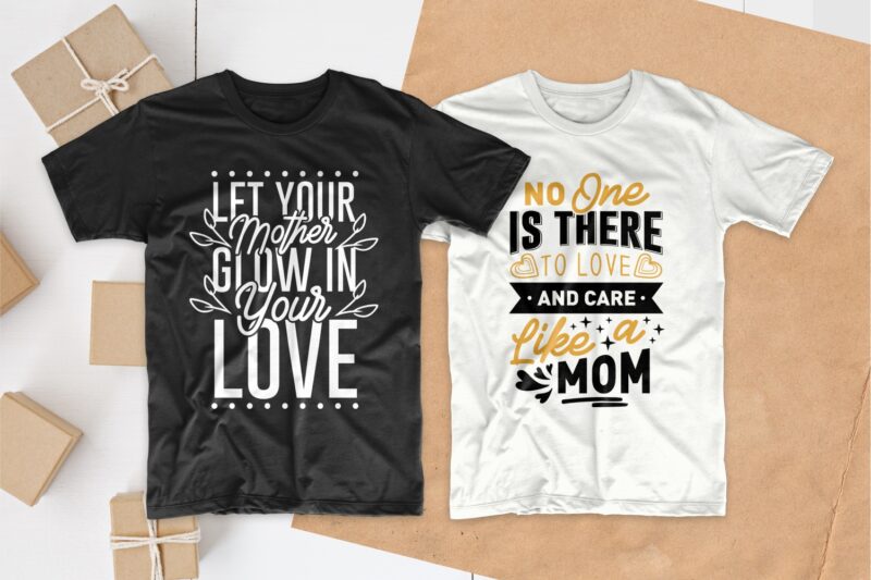 Mom t-shirt designs quotes bundle, Mother's day quotes SVG bundle, Mom ...