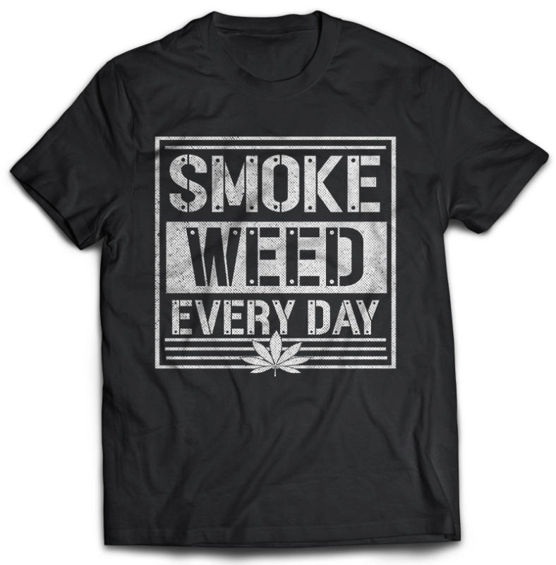 106 weed cannabis marijuana tshirt designs bundle png transparent and psd file editable