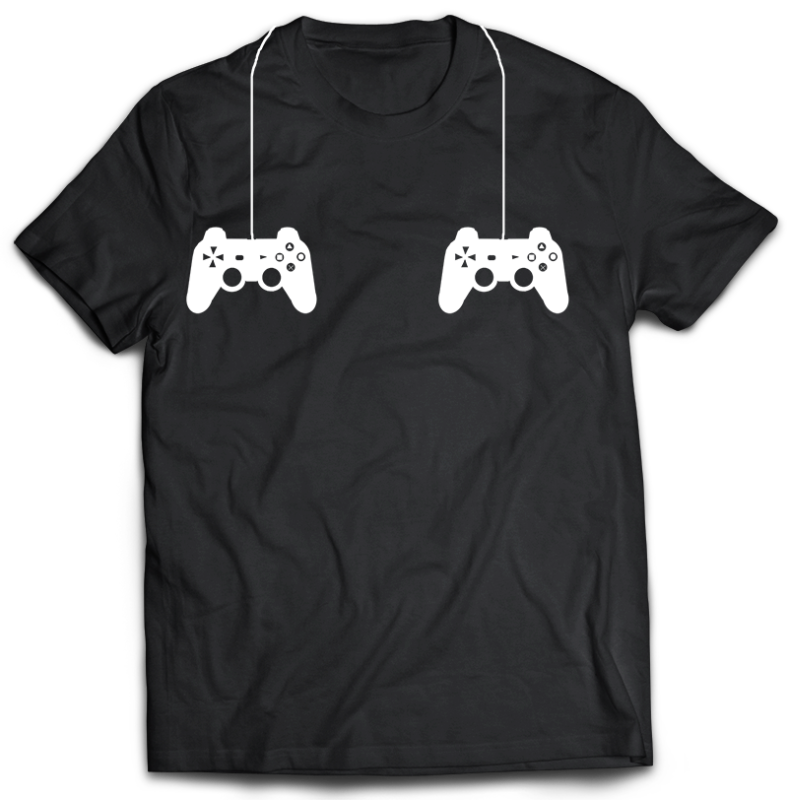t-shirt vector 125 gamer and fishing Bundles UPDATE