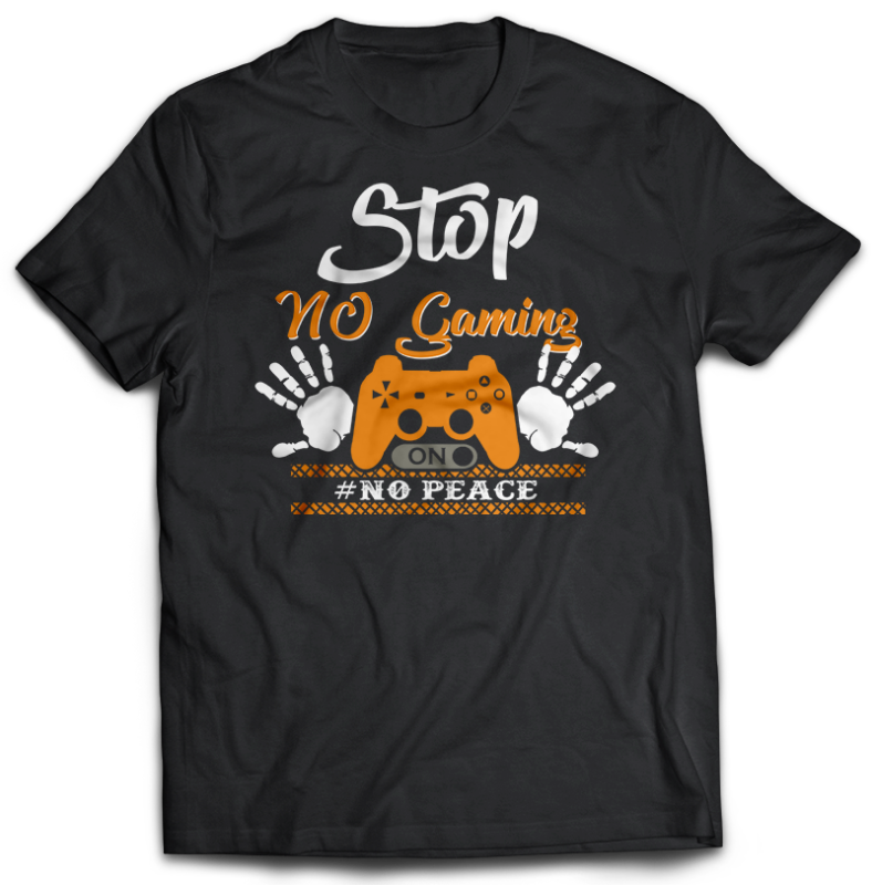 t-shirt vector 107 GAMER Bundles Tshirt designs best Gaming 2021