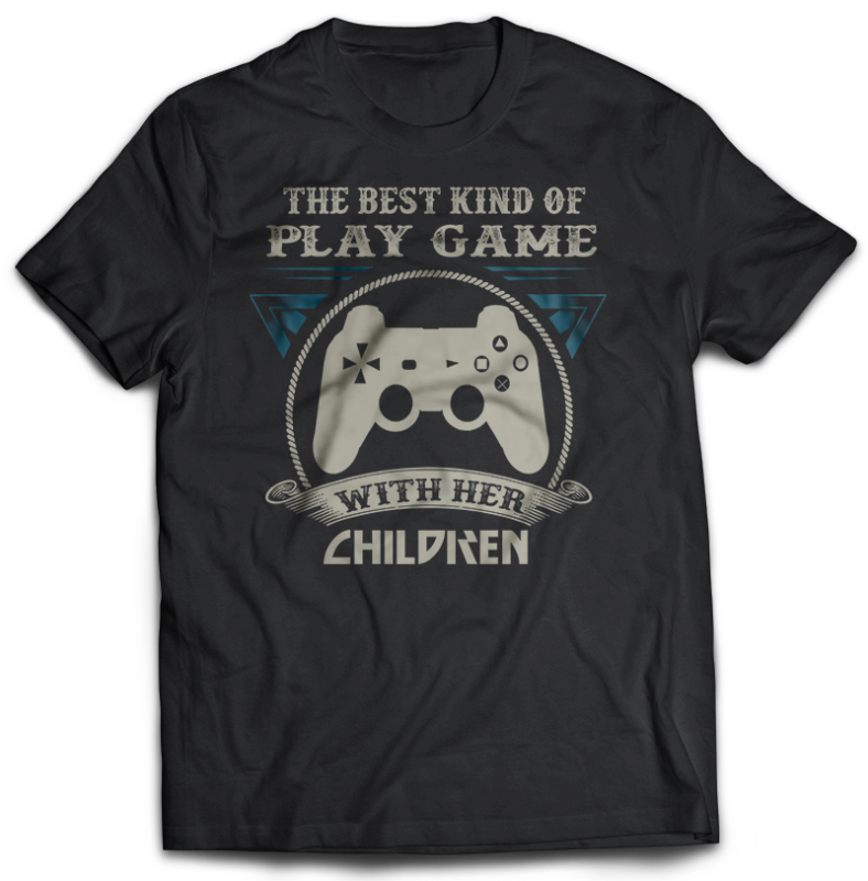 t-shirt vector 107 GAMER Bundles Tshirt designs best Gaming 2021