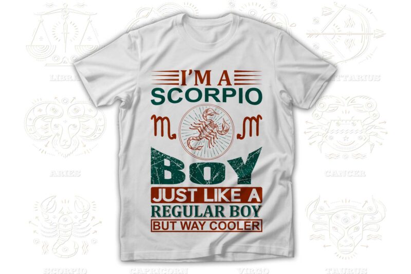 I'm a Zodiac Boy 12 Quotes T-shirt, Svg Designs Bundle, Aquarius sign,Pisces sign,Aries sign,Taurus sign,Gemini sign,Cancer sign,Leo sign,Virgo sign,Libra sign,Scorpio sign,Sagittarius sign,Capricorn sign Designs Bundle