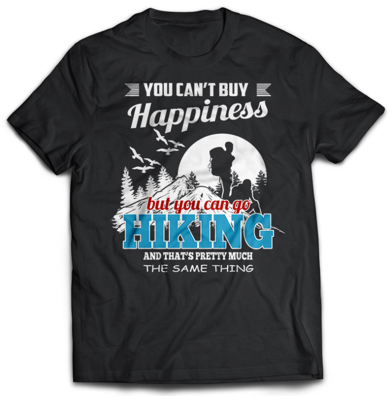 t-shirt vector 74 HIKING Tshirt designs Bundles png transparent and psd file Editable