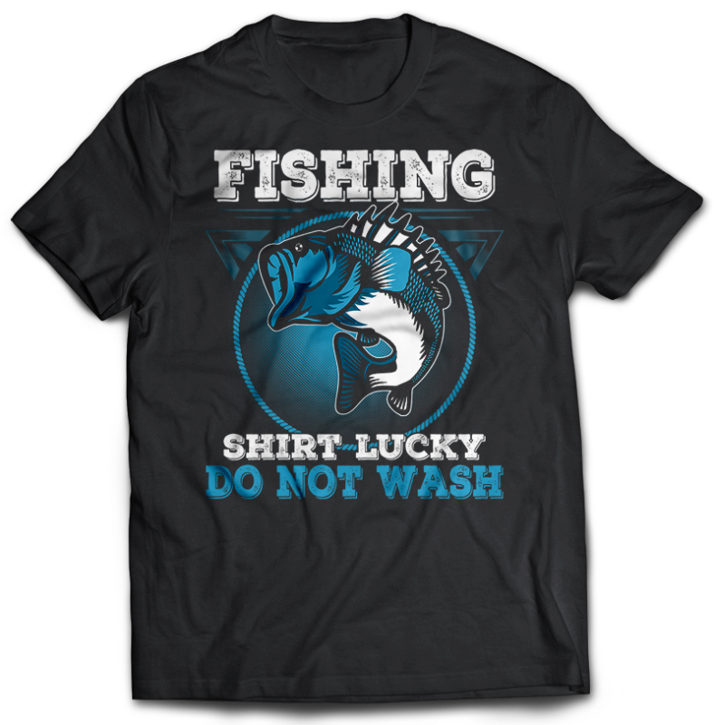 117 Fishing FISH Bundle tshirt design completed with psd file editable text and layer