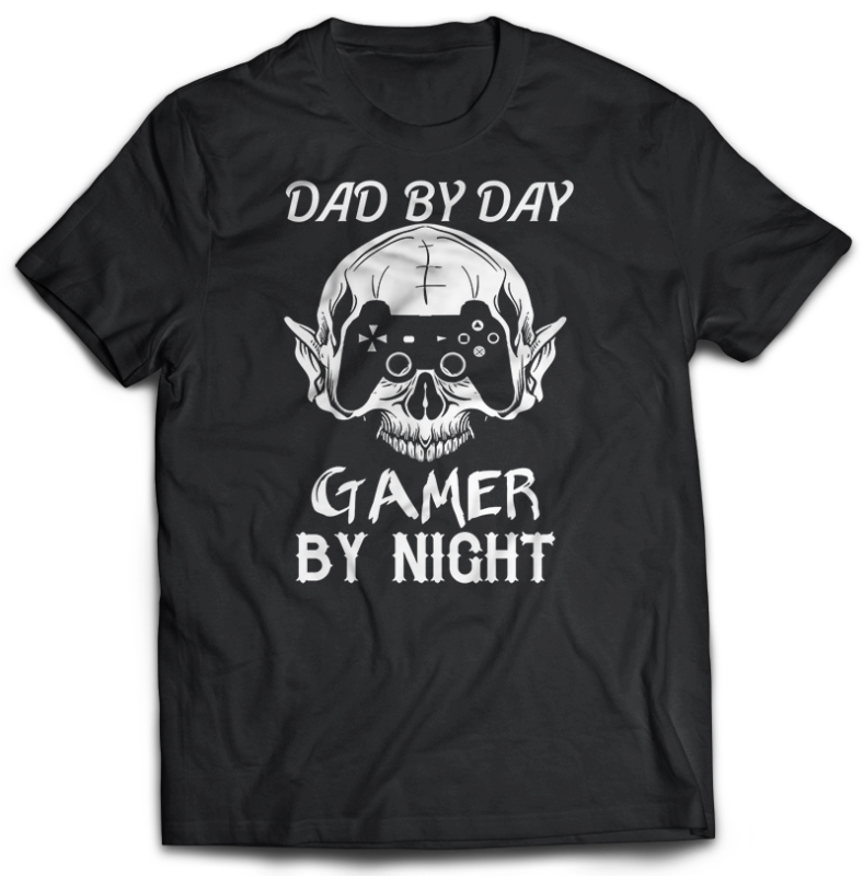 t-shirt vector 107 GAMER Bundles Tshirt designs best Gaming 2021