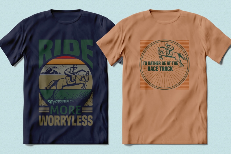 Best Selling 100 Horse Racing, Horse quotes T-shirt Designs Bundle -98% Off