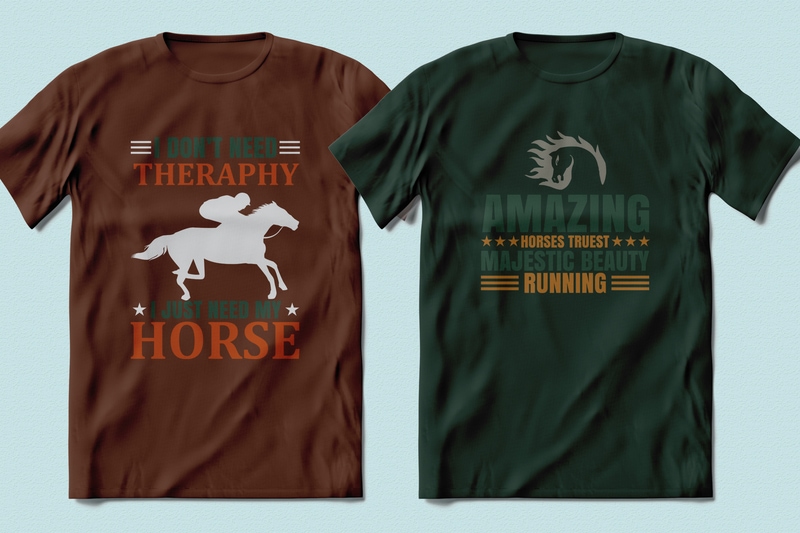 Best Selling 100 Horse Racing, Horse quotes T-shirt Designs Bundle -98% Off