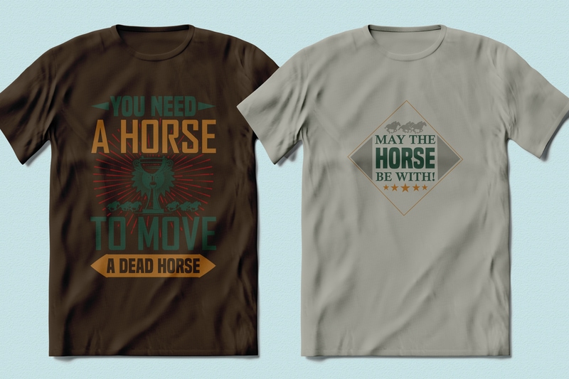 Best Selling 100 Horse Racing, Horse quotes T-shirt Designs Bundle -98% Off