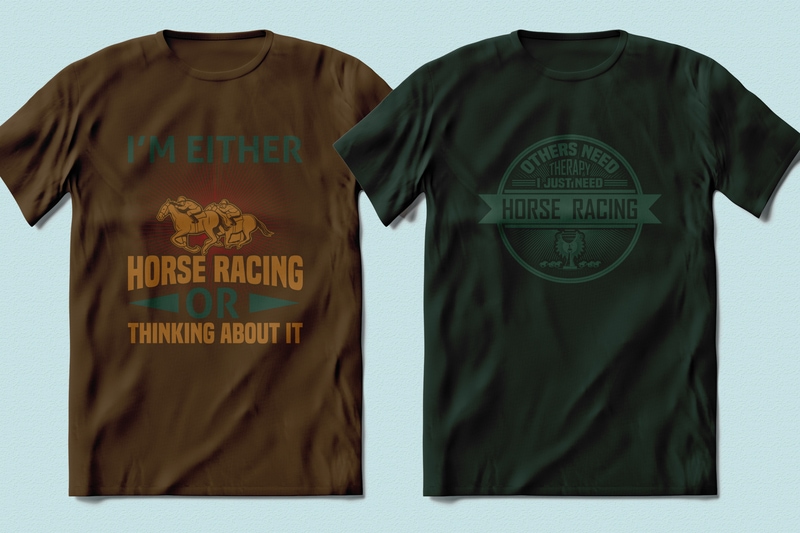 Best Selling 100 Horse Racing, Horse quotes T-shirt Designs Bundle -98% Off