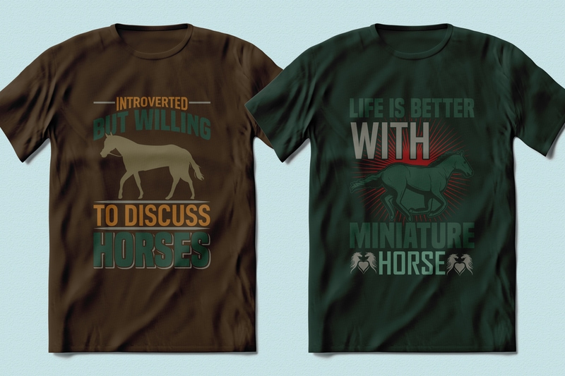 Best Selling 100 Horse Racing, Horse quotes T-shirt Designs Bundle -98% Off