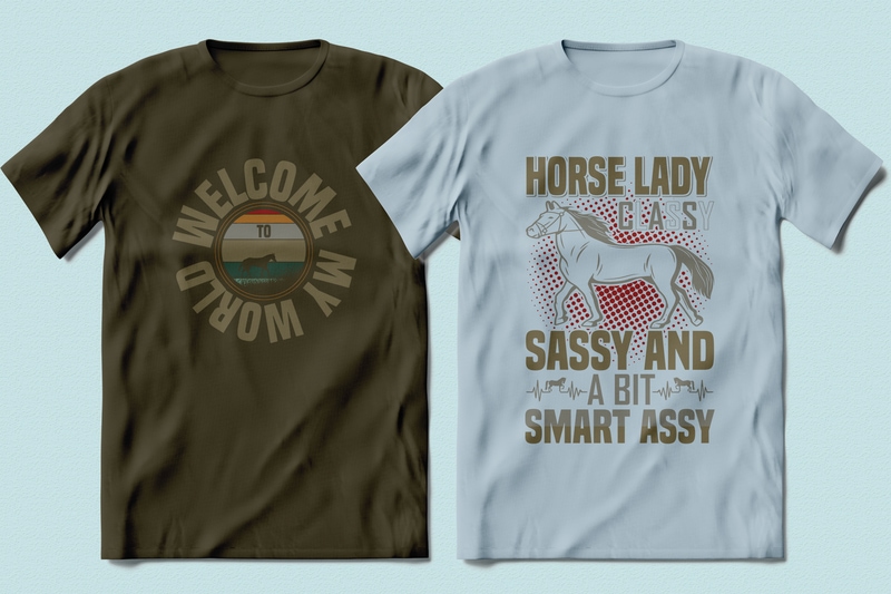 Best Selling 100 Horse Racing, Horse quotes T-shirt Designs Bundle -98% Off