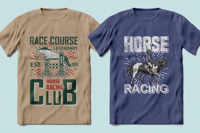 Best Selling 100 Horse Racing, Horse quotes T-shirt Designs Bundle -98% Off