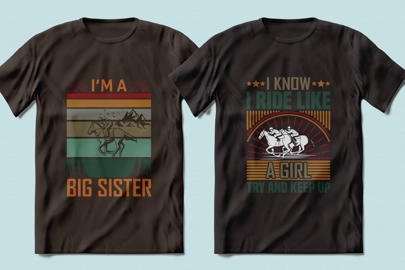 Best Selling 100 Horse Racing, Horse quotes T-shirt Designs Bundle -98% Off