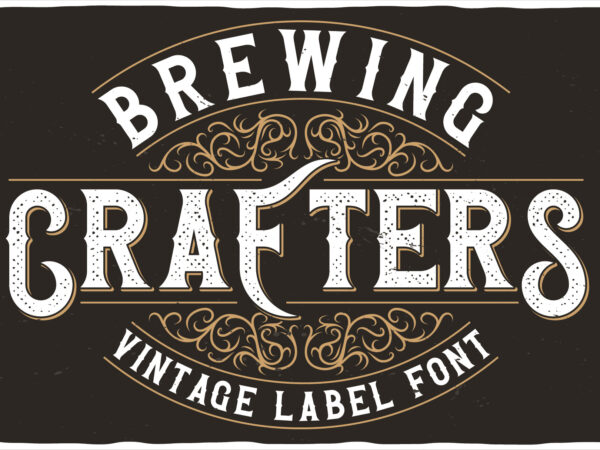 Brewing crafters t shirt template
