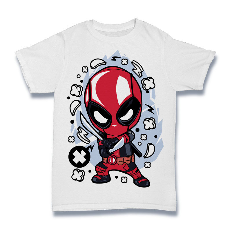 25 Kid Cartoon Tshirt Designs Bundle #8