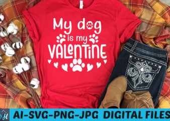 Dog Valentine T-shirt Design, Valentines Dog, valentines, heart love, happy valentines day, valentines vector, valentine’s day png, Valentines Dog Heart