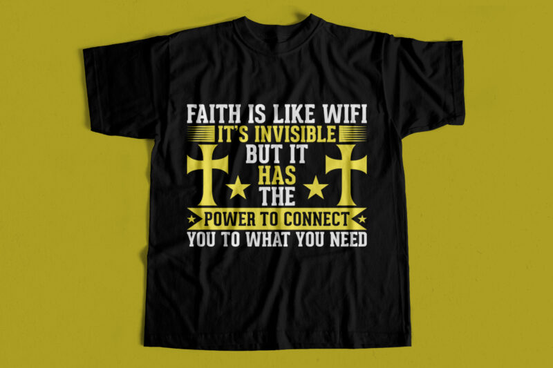 BUNDLE OFFER – 50 Christianity T-Shirt Designs – New And Unique Designs For Sale – Huge Discount Offer