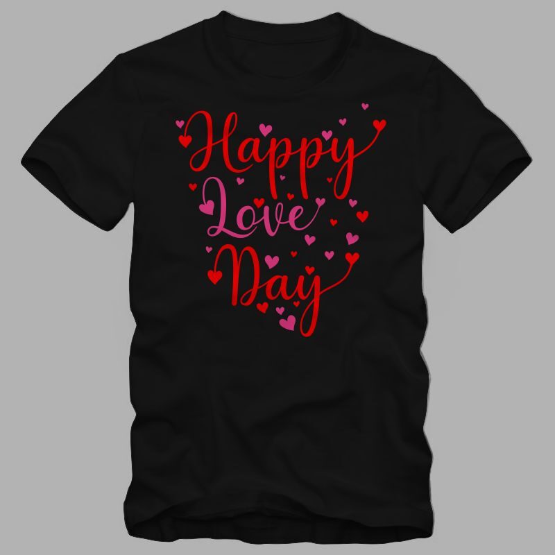 Happy Love Day, Happy Love Day t shirt design, Valentine’s day greeting t shirt design, wedding t shirt design, love t shirt design sale