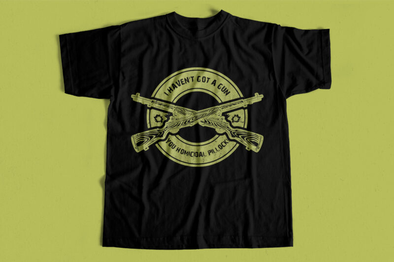 Huge Bundle – Niche GUNS – Trending GUNS T-Shirt Designs – Military designs