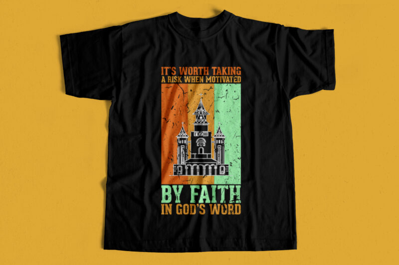 BUNDLE OFFER – 50 Christianity T-Shirt Designs – New And Unique Designs For Sale – Huge Discount Offer