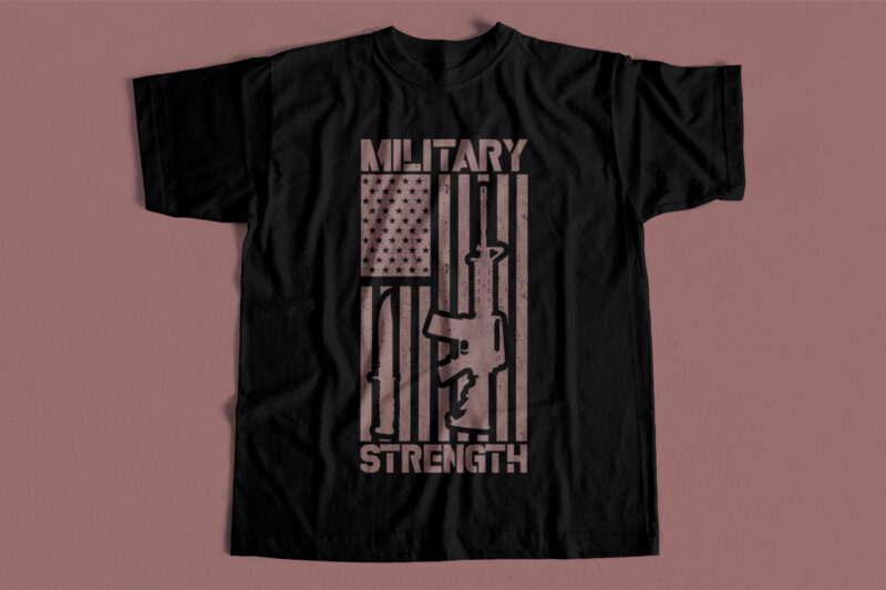 HUGE Bundle SALE – Military T-Shirt Designs – Untapped Niche – USA Military Designs – Limited Time Offer