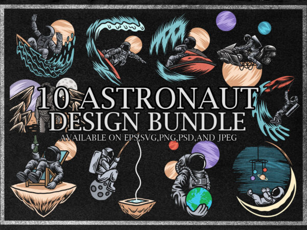 Astronaut design bundle Astronaut design bundle
