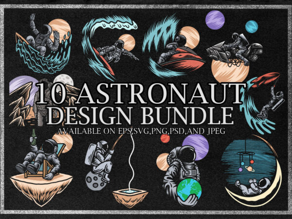 Astronaut design bundle