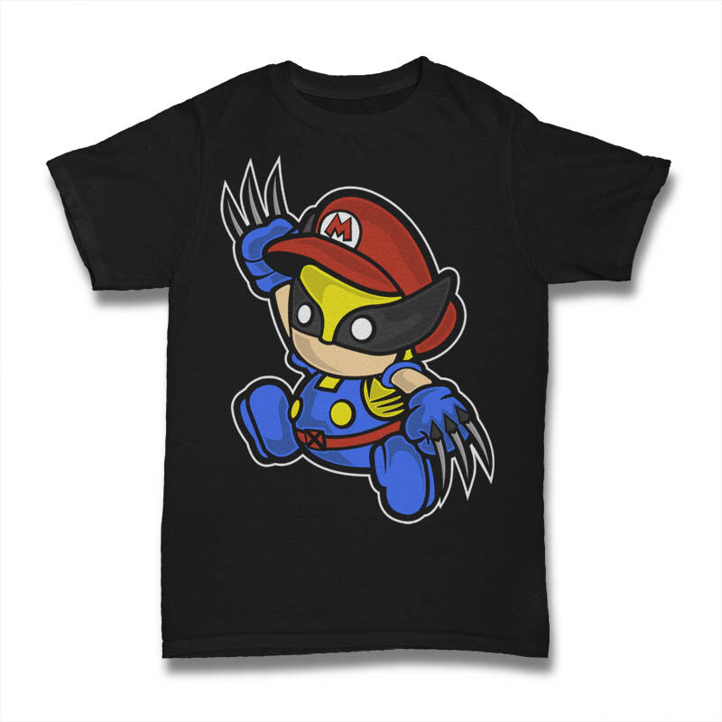 25 Kid Cartoon Tshirt Designs Bundle #9