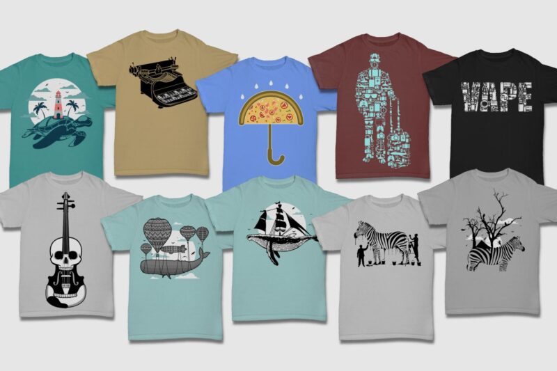 303 Tshirt Designs Mega BUNDLE Only 